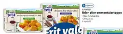 Lidl Brie- eller emmentalertoppe tilbud