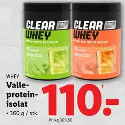 Lidl Valleproteinisolat tilbud