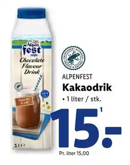 Lidl Kakaodrik tilbud