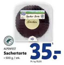 Lidl Sachertorte tilbud