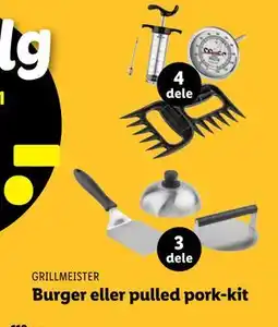 Lidl Burger eller pulled pork-kit tilbud