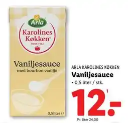 Lidl Vaniljesauce tilbud