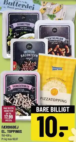 Løvbjerg FÆRDIGDEJ EL. TOPPINGS tilbud