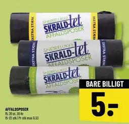 Løvbjerg AFFALDSPOSER tilbud