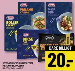 Løvbjerg STEFF-HOULBERG MIDDAGSRETTER, BIKSEMAD EL. PØLSEMIX tilbud