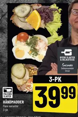 Løvbjerg HÅNDMADDER 3-PK tilbud