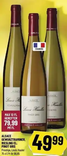Løvbjerg ALSACE GEWURZTRAMINER, RIESLING EL. PINOT GRIS tilbud