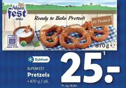 Lidl Pretzels 870 g tilbud
