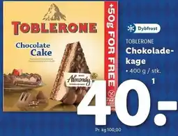 Lidl Chokoladekage 400 g tilbud