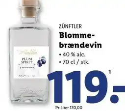 Lidl Blommebrændevin 70 cl tilbud
