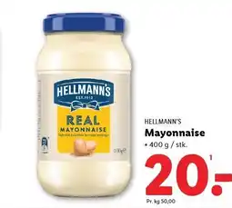Lidl Hellman's mayonnaise 400 g tilbud