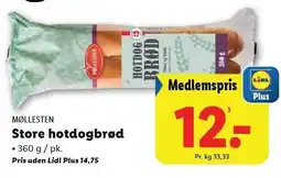 Lidl Store hotdogbrød 360 g tilbud