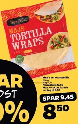 Netto Majstortilla tilbud