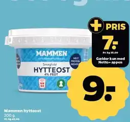 Netto Mammen hytteost tilbud
