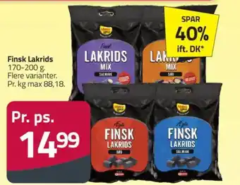 Fleggaard Finsk Lakrids tilbud