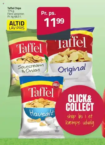 Fleggaard Taffel Chips tilbud