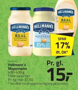 Fleggaard Hellmann's Mayonnaise tilbud