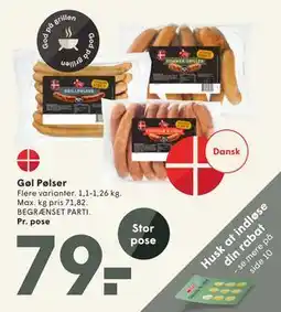 SPAR Gøl Pølser tilbud