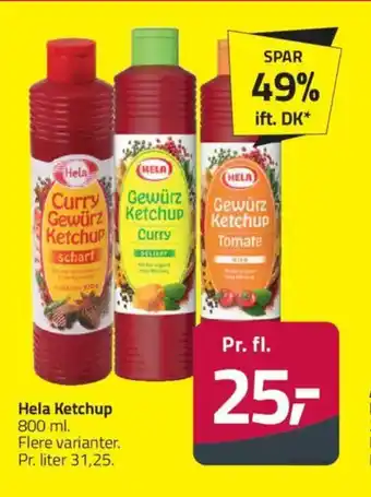 Fleggaard Hela Ketchup tilbud