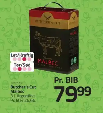 Fleggaard Butcher's Cut Malbec tilbud
