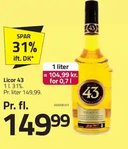 Fleggaard Licor 43 tilbud