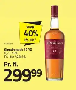 Fleggaard Glendronach 12 YO 0,71.43%. tilbud