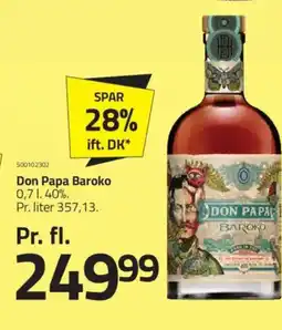 Fleggaard Don Papa Baroko tilbud