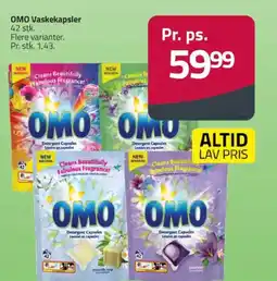 Fleggaard OMO Vaskekapsler tilbud