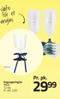 Fleggaard Engangsvinglas tilbud