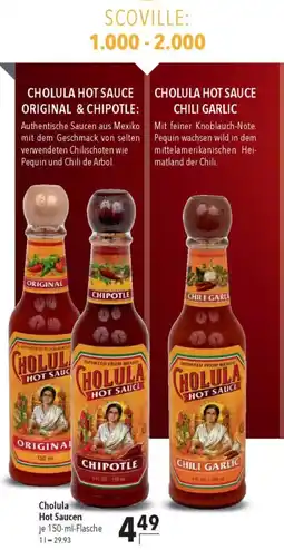 Citti Cholula Hot Saucen tilbud
