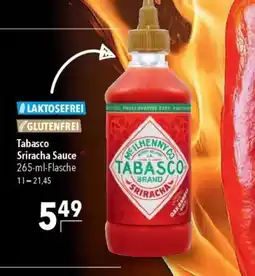 Citti Tabasco Sriracha Sauce tilbud