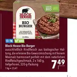 Citti Block House Bio Burger tilbud