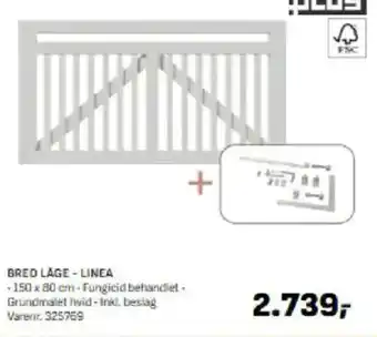 Bygma BRED LÅGE - LINEA tilbud