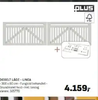 Bygma DOBELT LÅGE-LINEA tilbud