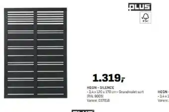 Bygma HEGN-SILENCE tilbud