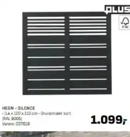 Bygma HEGN - SILENCE tilbud