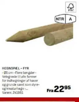 Bygma HEGNSPÆL-FYR tilbud