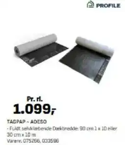 Bygma TAGPAP - ADESO tilbud