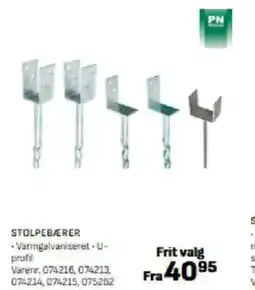 Bygma STOLPEBÆRER tilbud