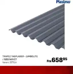 Bygma TRAPEZ TAGPLADER - JUMBOLITE tilbud
