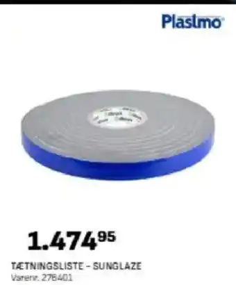 Bygma TÆTNINGSLISTE-SUNGLAZE Varenr. 276401 tilbud