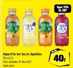 Calle Aqua D'or Ice Tea el. Sparkles tilbud