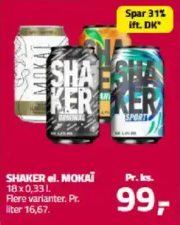 Fleggaard Shaker el. mokai tilbud