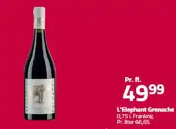Fleggaard L'elephant grenache tilbud