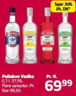 Fleggaard Poliakov vodka tilbud