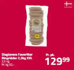 Fleggaard Slagterens favoritter ringridder tilbud