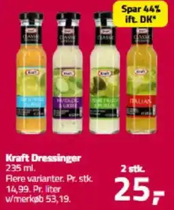 Fleggaard Kraft dressinger tilbud