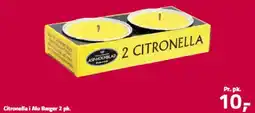 Fleggaard CITRONELLA i alu bæger 2 pk. tilbud