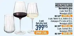 Imerco Bernadotte glas tilbud