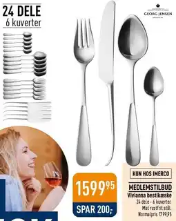 Imerco Vivianna bestikæske tilbud